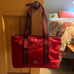 Coach nylon shoulder bag *new with tags*